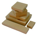 Jewelry Boxes (3 1/2"x3 1/2"x2") Tan Kraft